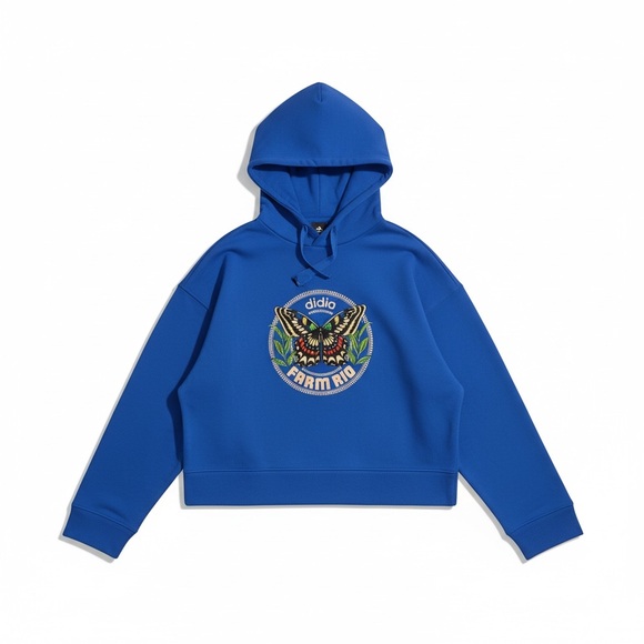 Farm Rio x Adidas Hoodie Size XL NWT - Picture 5 of 7